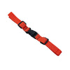 Orange and black adjustable tactical backpack chest strap harness