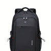 Sac à dos d'ordinateur portable noir suisse anti-vol, vue de l'arrière