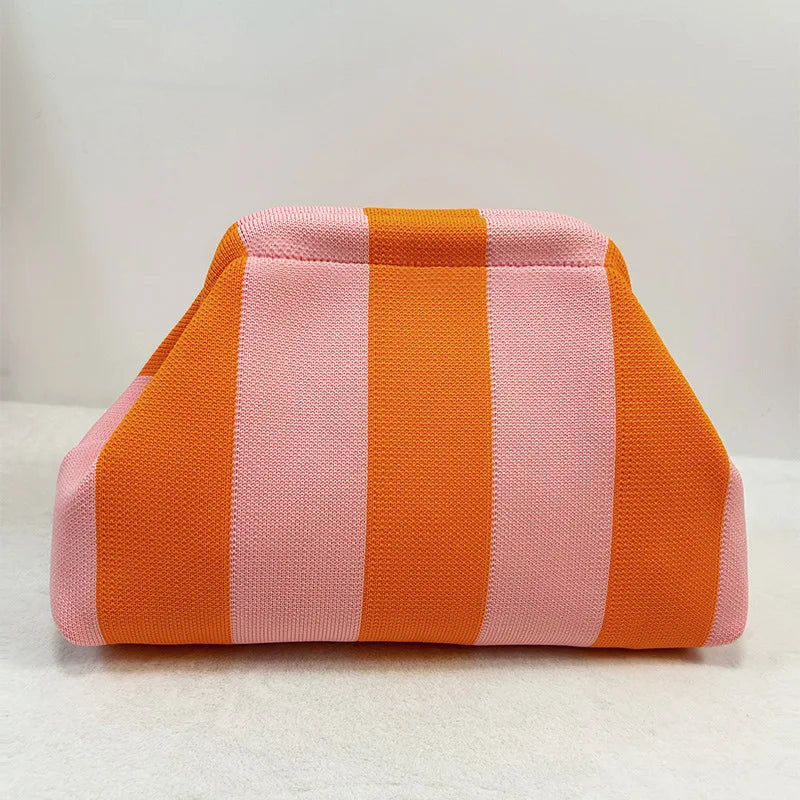 Handcrafted Crochet Summer Beach Clutch Bag