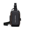 Durable Men's Oxford Sling Bag for Commuting