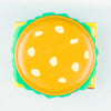 A yellow silicone card holder wallet with a smooth surface and small white dots.