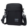 Schwarze Mode-Instinkt-Kompakt-Crossbody-Tasche mit verstellbarem Riemen