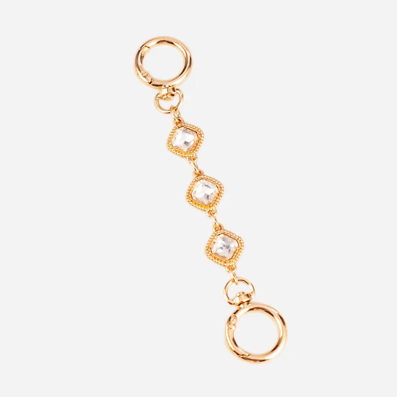 Gold metal purse chain strap for crossbody bags
