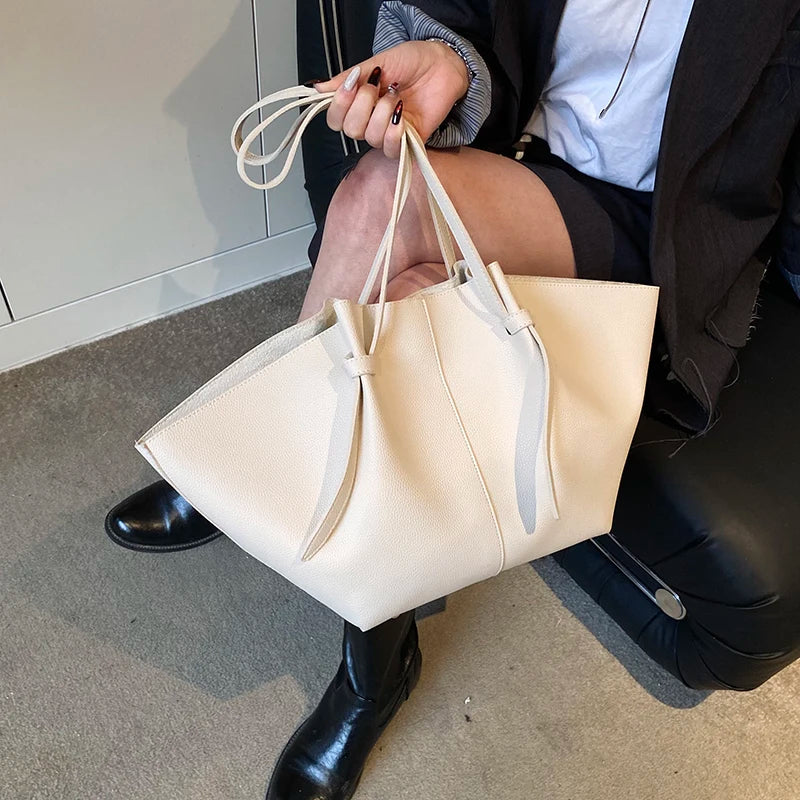 Luxury PU Leather Shoulder Tote Bag