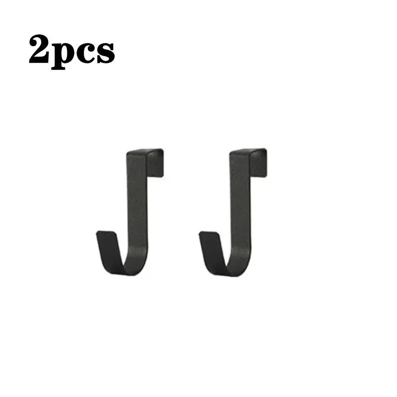 Two heavy duty multi-purpose hook racks for cabinet doors