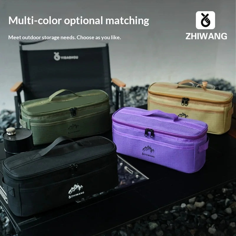 A collection of multi-color optional matching portable storage cases and organizers displayed on a dark surface.