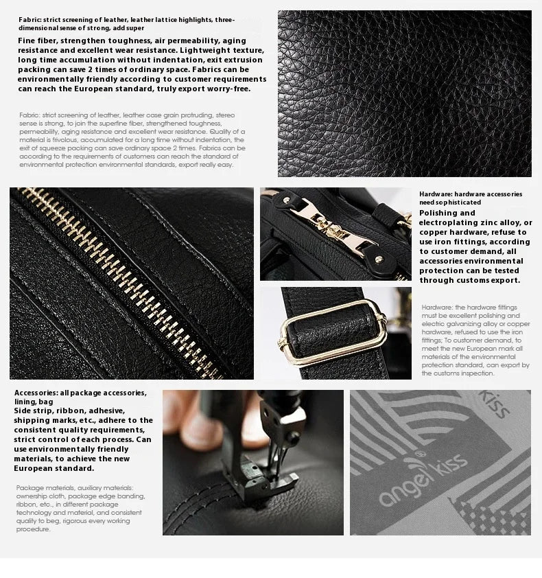 Close-up of a black PU leather hobo shoulder bag with gold hardware and stitching.