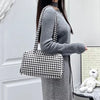 Leopard Print Nylon Shoulder Tote Bag