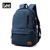 A dark blue Lee backpack featuring a laptop sleeve and black straps.