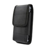 Black universal phone belt clip pouch designed for outdoor use.