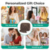 A collage showing personalized gift options for a daughter, friends, partner, and a wedding gift.