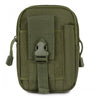 Olive green tactical EDC waist pouch belt for phone and tools