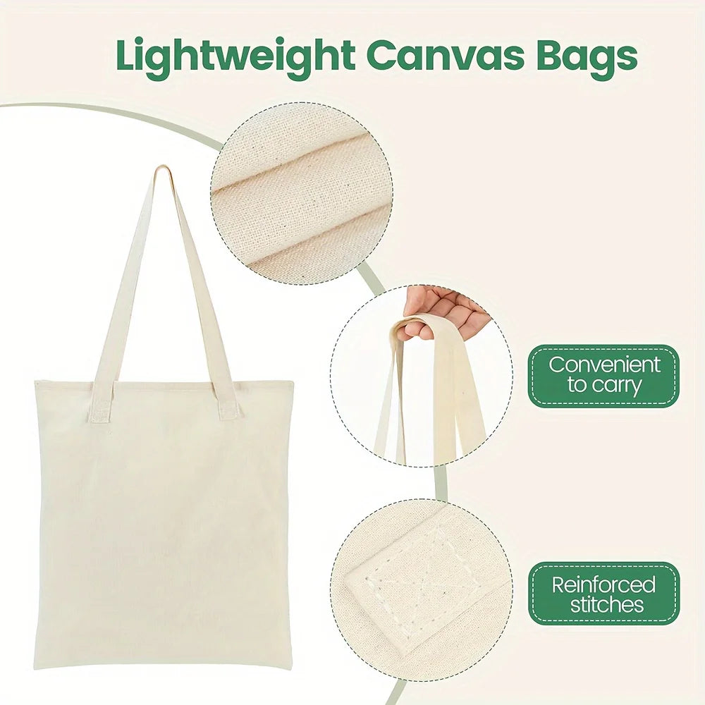 Sac en toile beige clair avec gros plans sur la texture du tissu et les coutures renforcées.