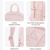 Durable Quilted Laptop Backpack for Women