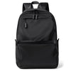 Black men's ultralight waterproof laptop backpack shown from the front