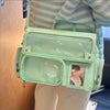Y2K Transparent PU Crossbody Bag