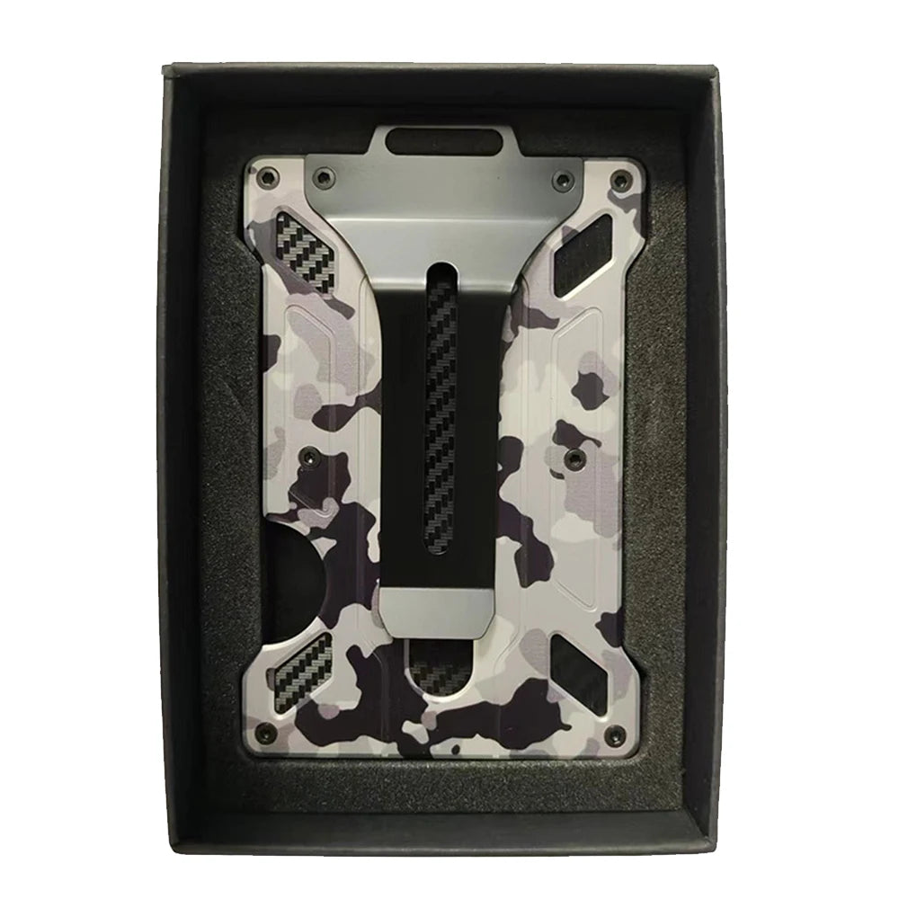 Slim Aluminum Metal ID Card Wallet