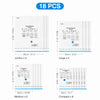 Various sizes of vacuum compression bags for electric vacuum storage pump