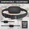 Black adjustable wrist strap and pouch for a tactical concealed carry fanny pack