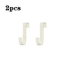 Two heavy duty multi-purpose hook racks for cabinet doors
