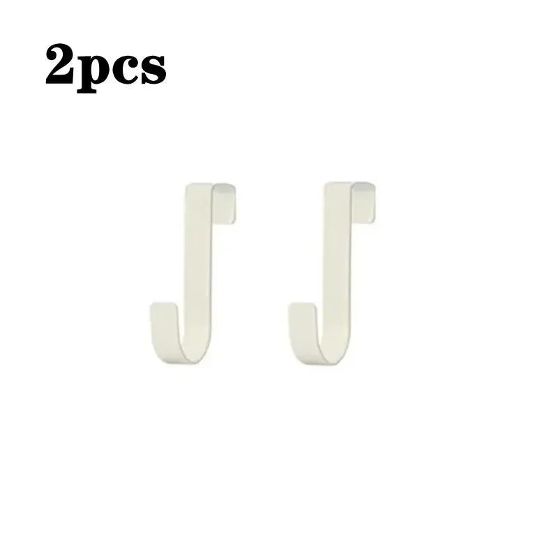 Two heavy duty multi-purpose hook racks for cabinet doors