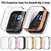 أغطية واقية متنوعة وشفافة وملونة من TPU لوحدات Amazfit Bip 5.