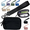 A collection of multi-functional zipper coin purse wallets in various colors and styles.