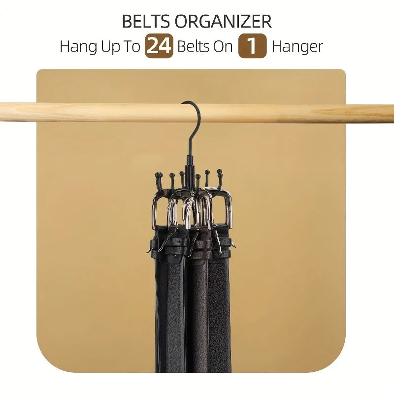 Stainless Steel Rotatable Belt Hanger