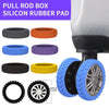 Acht Silikon-Gummipads für Pullrod-Boxen und Gepäckräder