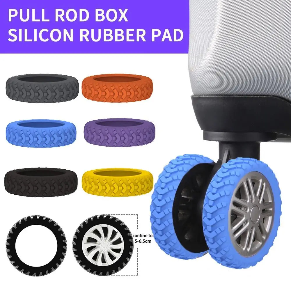 Acht Silikon-Gummipads für Pullrod-Boxen und Gepäckräder