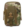 Olive green tactical camo leg bag fanny pack for outdoor gear