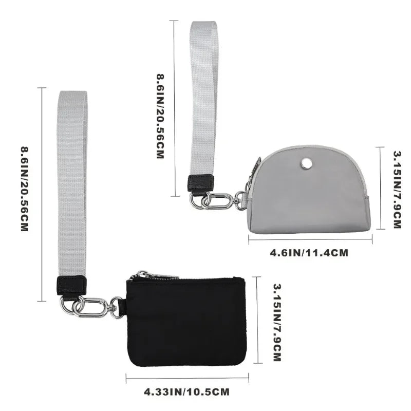 Mini Zip Around Wristlet Wallet