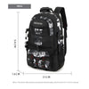 A black Wegeni durable travel backpack shown from the front view.
