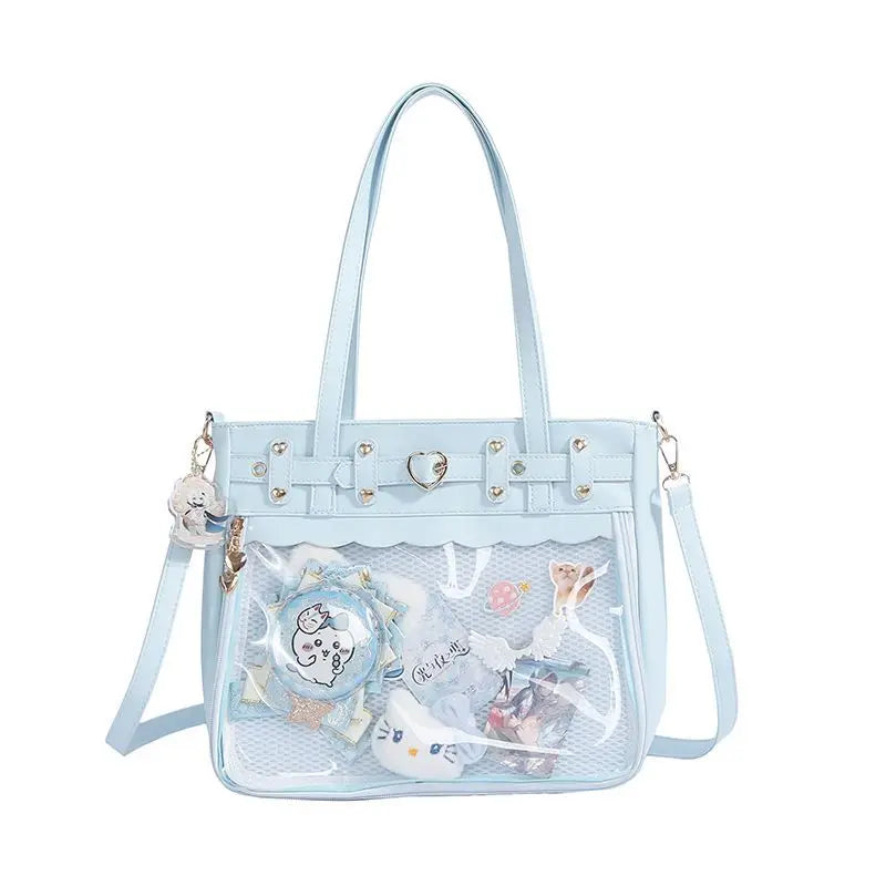 Y2K Punk Goth Crossbody Bag