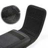 Black universal phone belt clip pouch for outdoor use shown in detail